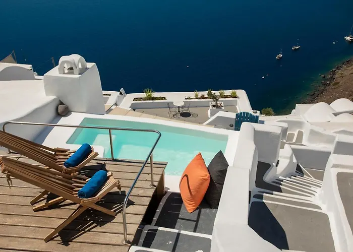 Apartmán Gabbiano Traditional Cave Oia